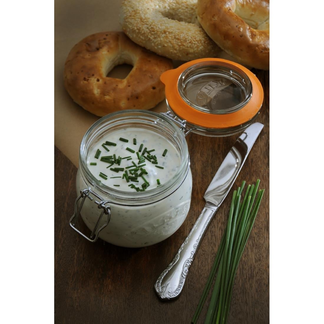 Bocal à conserve avec clip Kilner 0,5L — GG781
