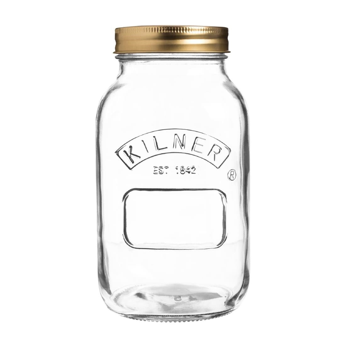 Bocal à conserves couvercle vis Kilner 1L — GG786