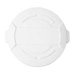 Couvercle pour conteneur rond blanc Vogue 76L — GG796