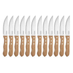 Couteaux à steak manche bois d'acacia 100% FSC Olympia Jumbo 122mm (lot de 12) — GG819
