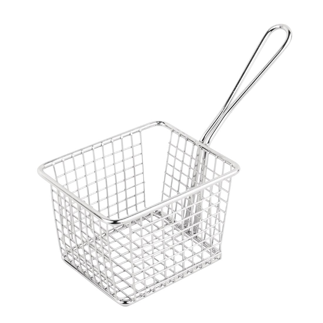 Grand panier carré de présentation avec manche long Olympia — GG867