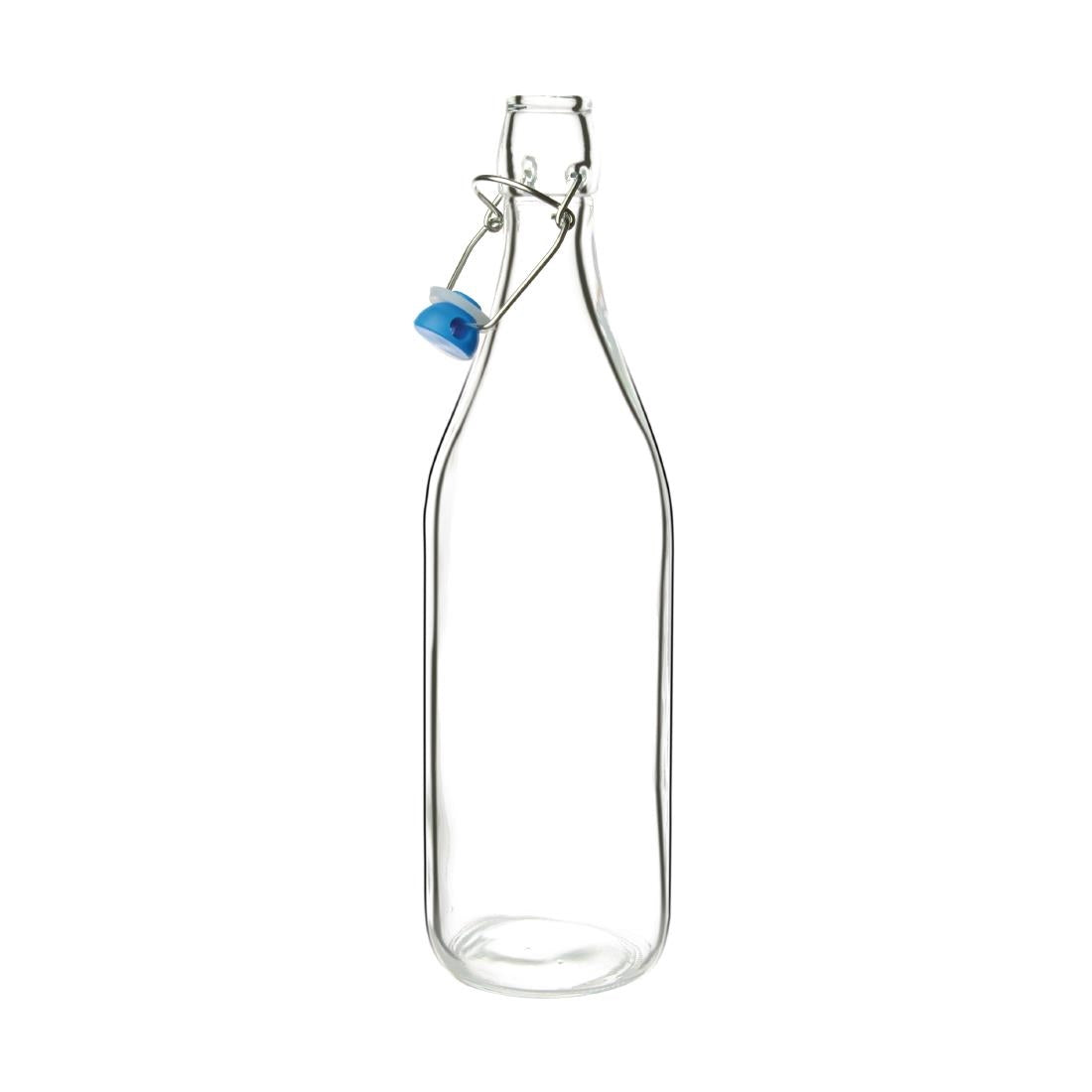 Bouteille d'eau en verre Olympia 1L (lot de 6) — GG930