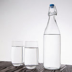 Bouteille d'eau en verre Olympia 1L (lot de 6) — GG930