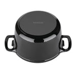 Grande cocotte ronde noire Vogue — GH301