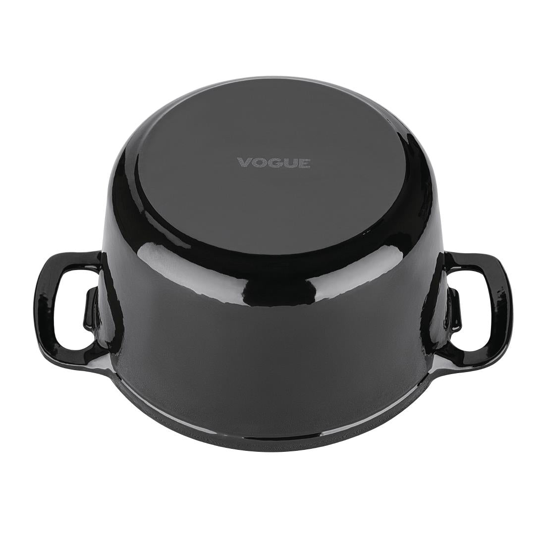 Grande cocotte ronde noire Vogue — GH301