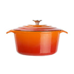 Grande cocotte ronde orange Vogue — GH303