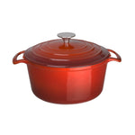 Grande cocotte ronde rouge Vogue — GH305