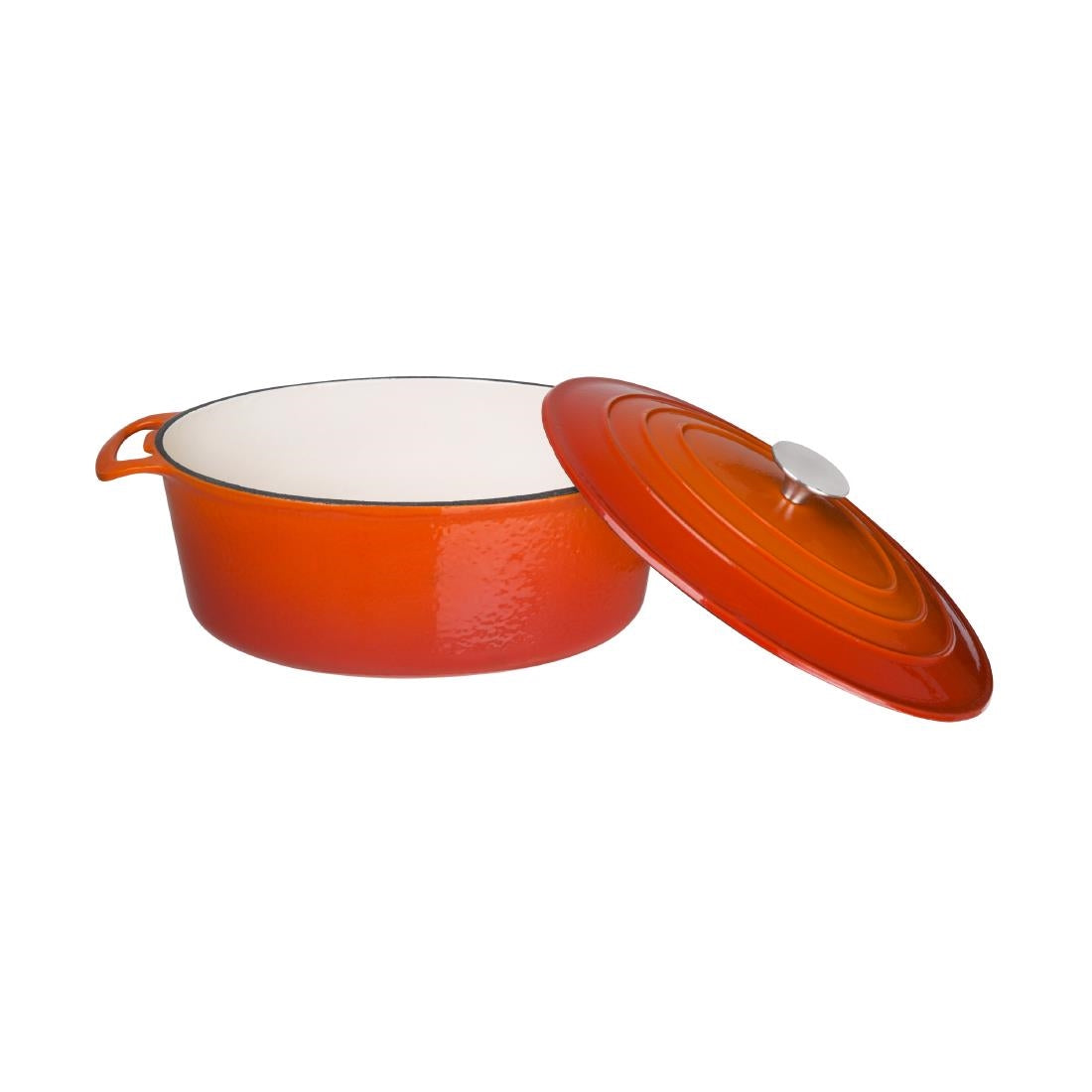 Grande cocotte ovale orange Vogue 6L — GH312