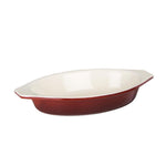 Plat à gratin ovale rouge Vogue 650ml — GH317