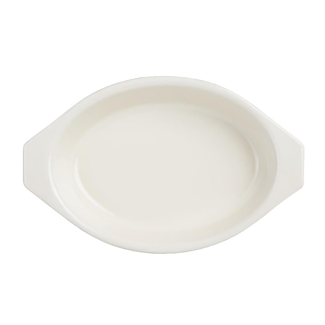 Plat à gratin ovale rouge Vogue 650ml — GH317
