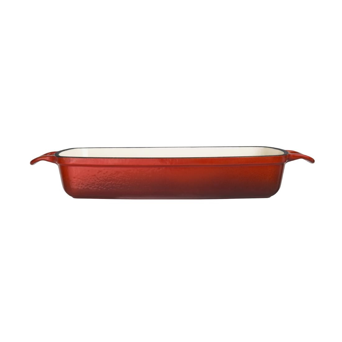 Plat en fonte rectangulaire Vogue rouge 2,8L — GH320