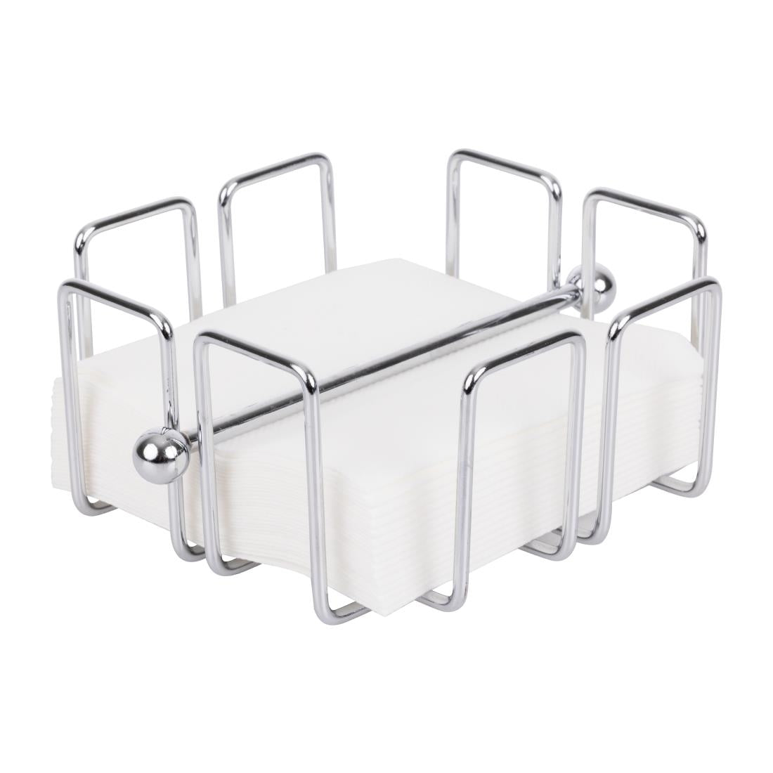 Porte-serviettes cocktail lesté Olympia 140 x 140mm — GH407