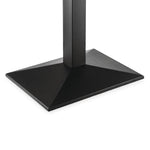 Pied rectangulaire en fonte Bolero — GH449