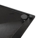 Pied rectangulaire en fonte Bolero — GH449
