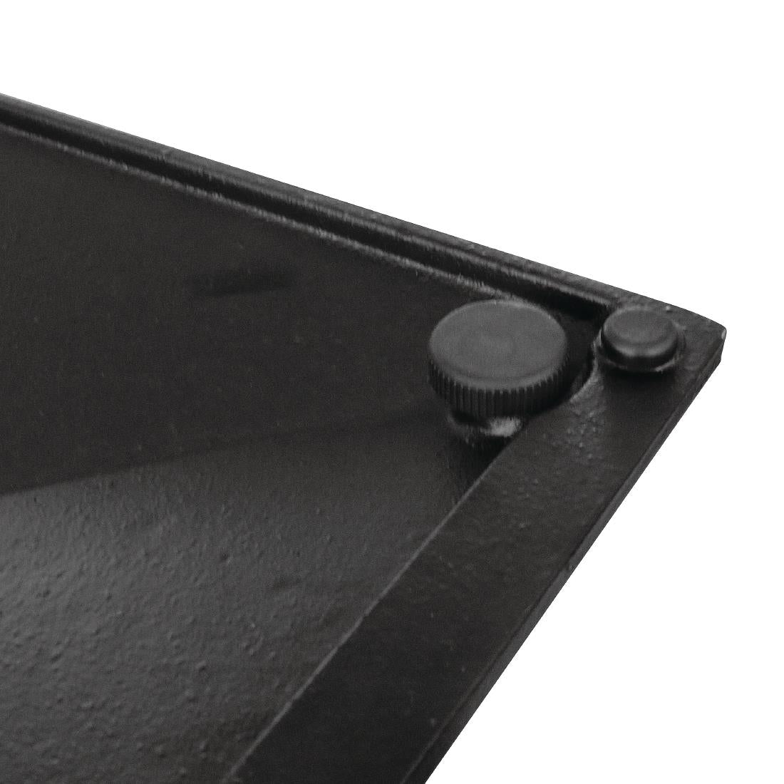 Pied rectangulaire en fonte Bolero — GH449