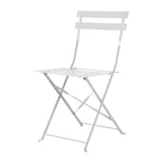 Chaise de terrasse pliantes en acier gris Bolero (lot de 2) — GH551