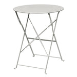 Table de terrasse en acier Bolero grise — GH556