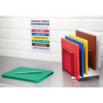 Planche à découper standard basse densité Hygiplas bleue — J257