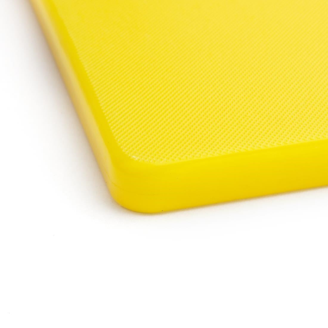 Petite planche à découper basse densité Hygiplas jaune — GH796
