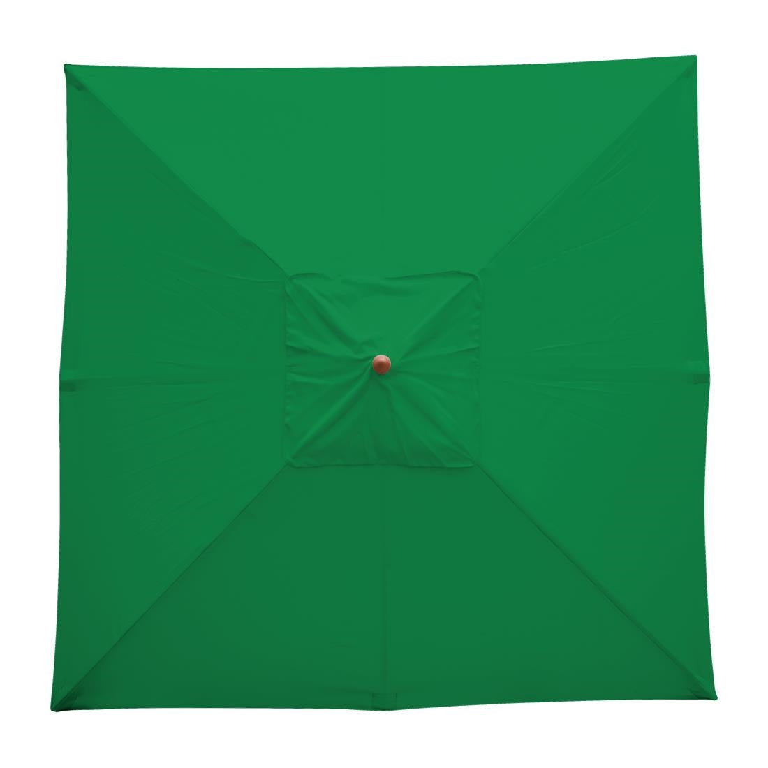 Parasol carré Bolero 2,5m vert — GH989