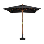 Parasol carré Bolero 2,5m noir — GH990