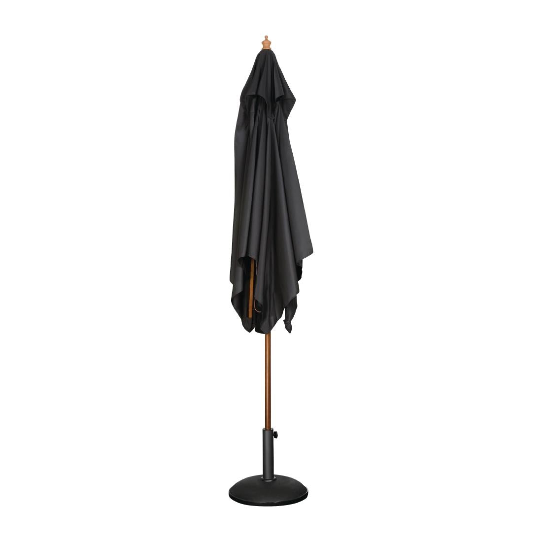 Parasol carré Bolero 2,5m noir — GH990