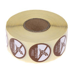 Etiquettes allergies alimentaires "Sans gluten" Hygiplas (lot de 1000) — GJ060