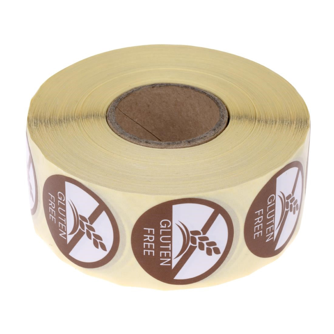 Etiquettes allergies alimentaires "Sans gluten" Hygiplas (lot de 1000) — GJ060