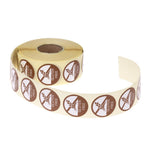 Etiquettes allergies alimentaires "Sans gluten" Hygiplas (lot de 1000) — GJ060