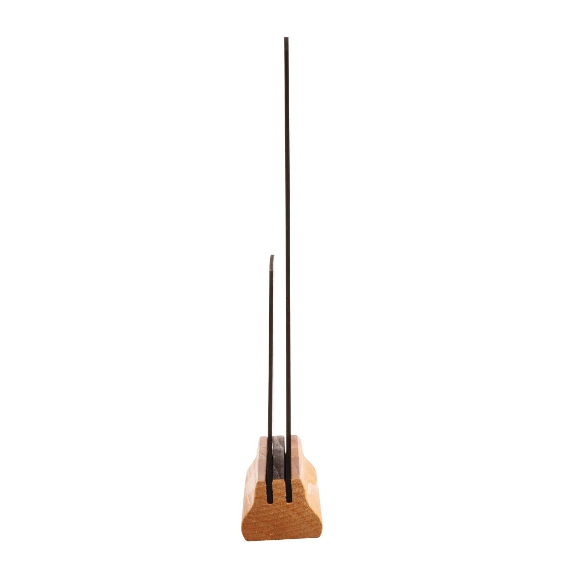 Chevalet de table ardoise Olympia double face — GJ096