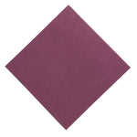 Serviettes restaurant 3 plis pliage 1/8 Duni prune 40x40cm (lot de 1000) — GJ117