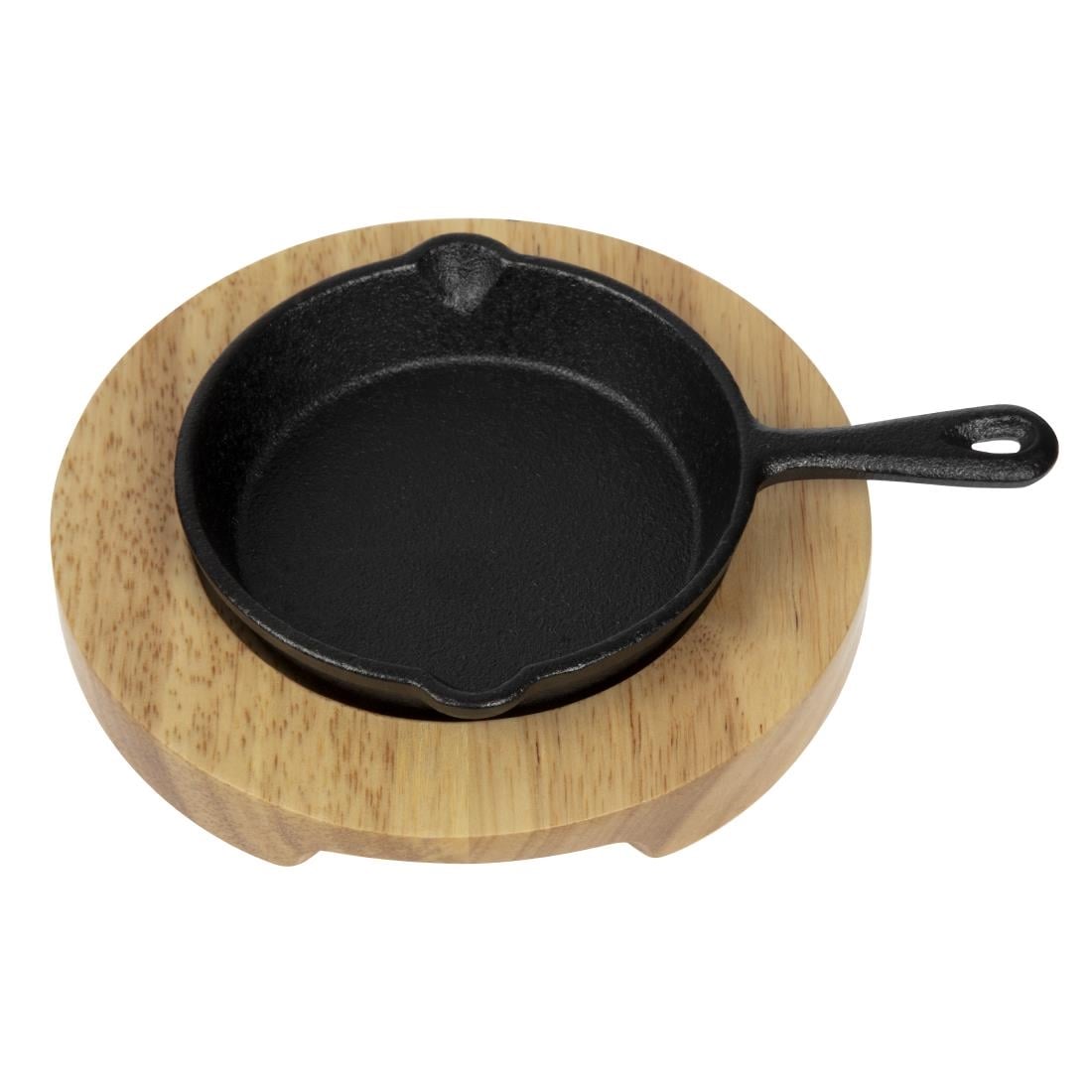Mini poêle ronde en fonte Olympia 115mm — GJ553