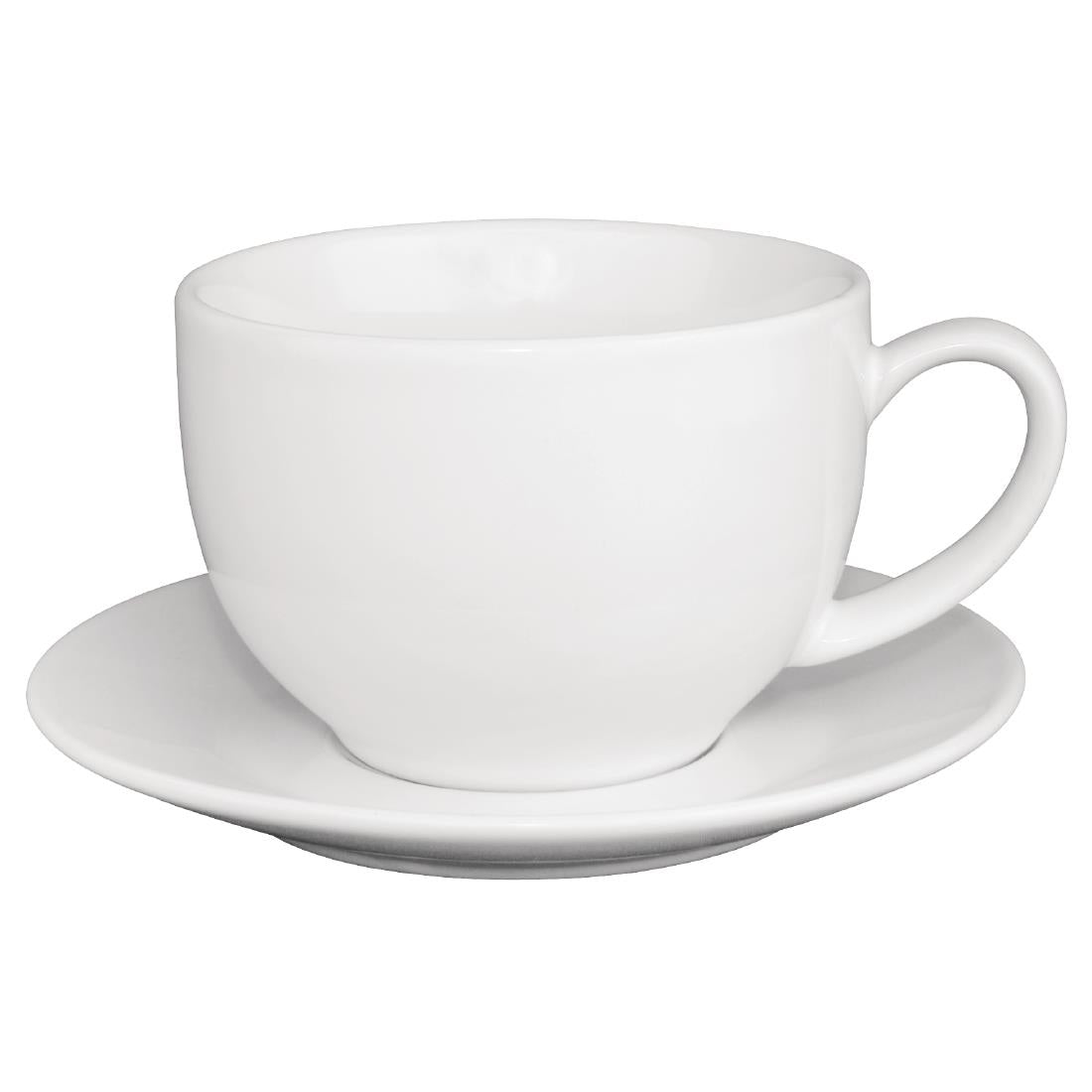 Tasses à cappuccino Olympia Café blanches 340 ml (lot de 12) — GK077