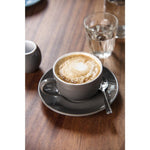 Soucoupes pour tasses 228ml et 340ml Olympia Café grises (Lot de 12) — GL049