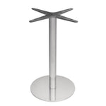 Pied de table rond en acier inoxydable Bolero — GK992