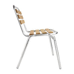 Chaises bistro frêne et aluminium Bolero (lot de 4) — GK997