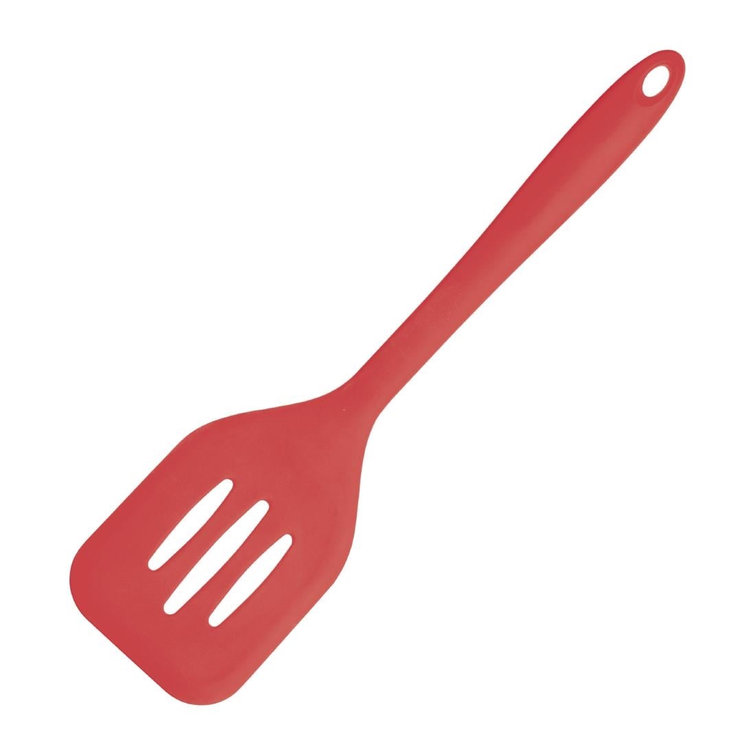 Pelle ajourée flexible en silicone rouge 310mm — GL217