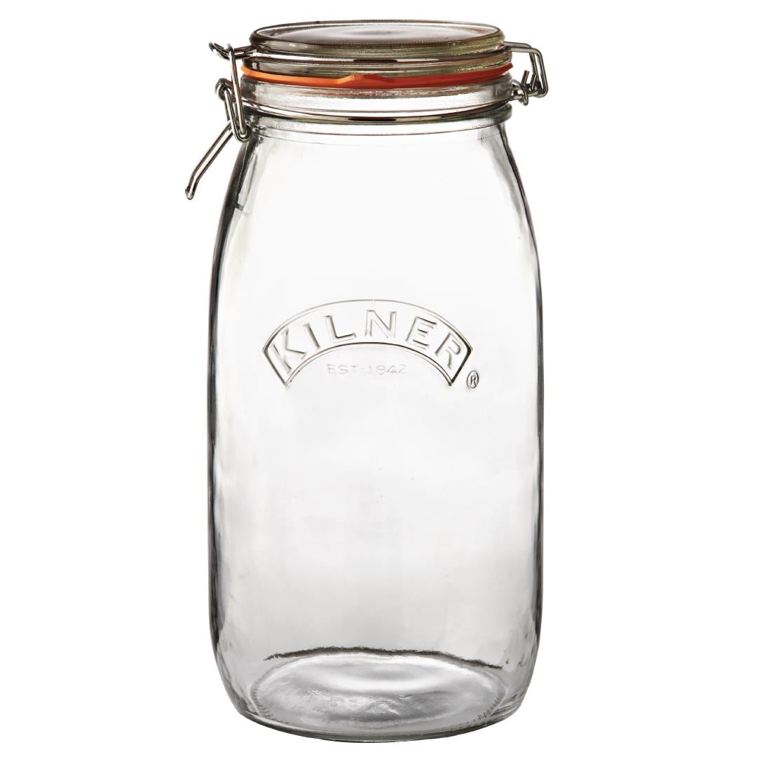 Bocal à conserves avec clip Kilner 3L — GL254