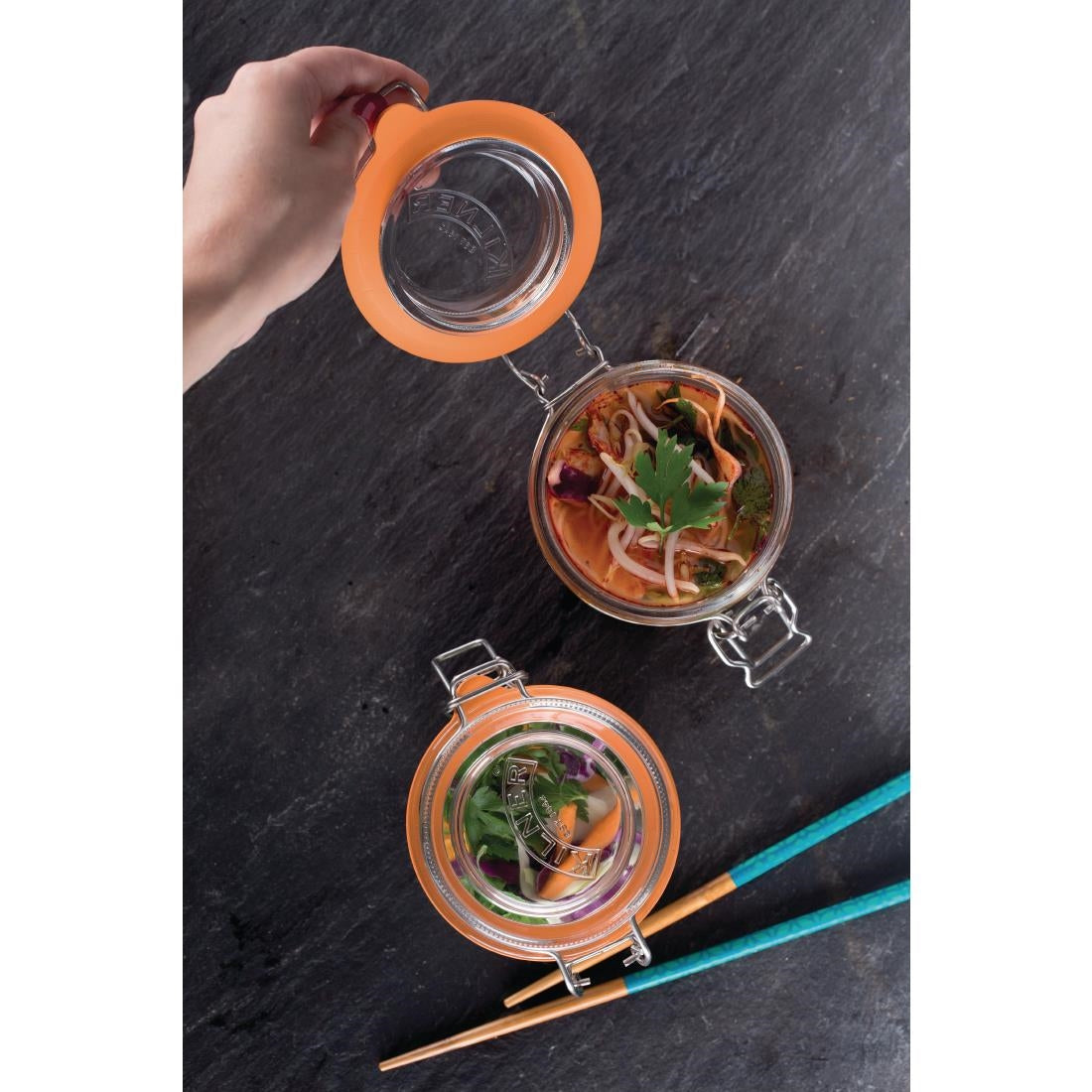 Bocal à conserve avec clip Kilner 350 ml — GL255