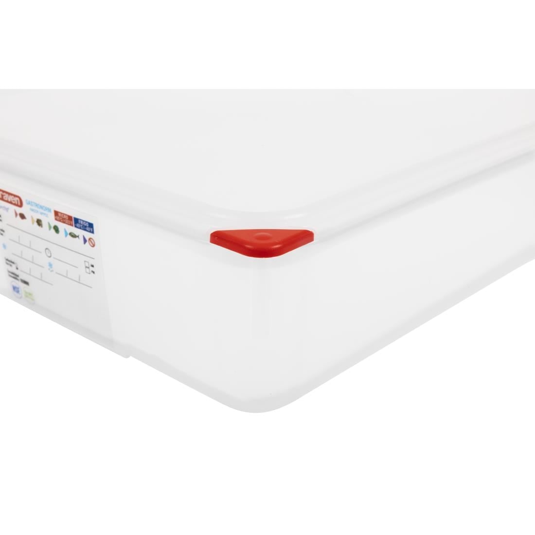 Boîtes alimentaires GN 1/1 Araven 13,7L (lot de 4) — GL260
