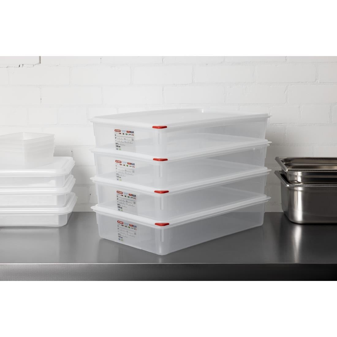 Boîtes alimentaires GN 1/1 Araven 13,7L (lot de 4) — GL260