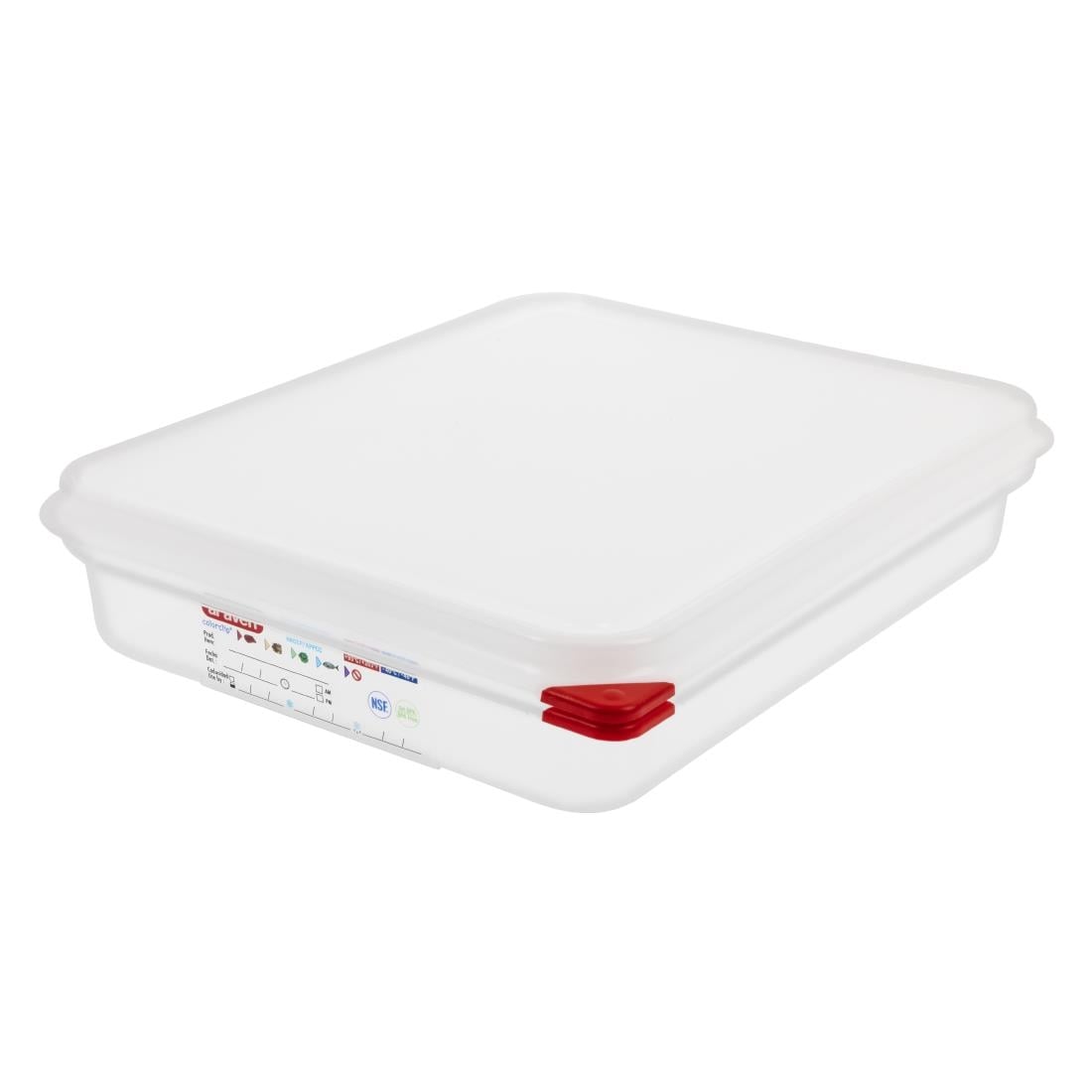Boîte alimentaire GN 1/2 Araven 4L (lot de 4) — GL261