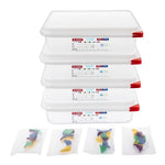 Boîte alimentaire GN 1/2 Araven 4L (lot de 4) — GL261