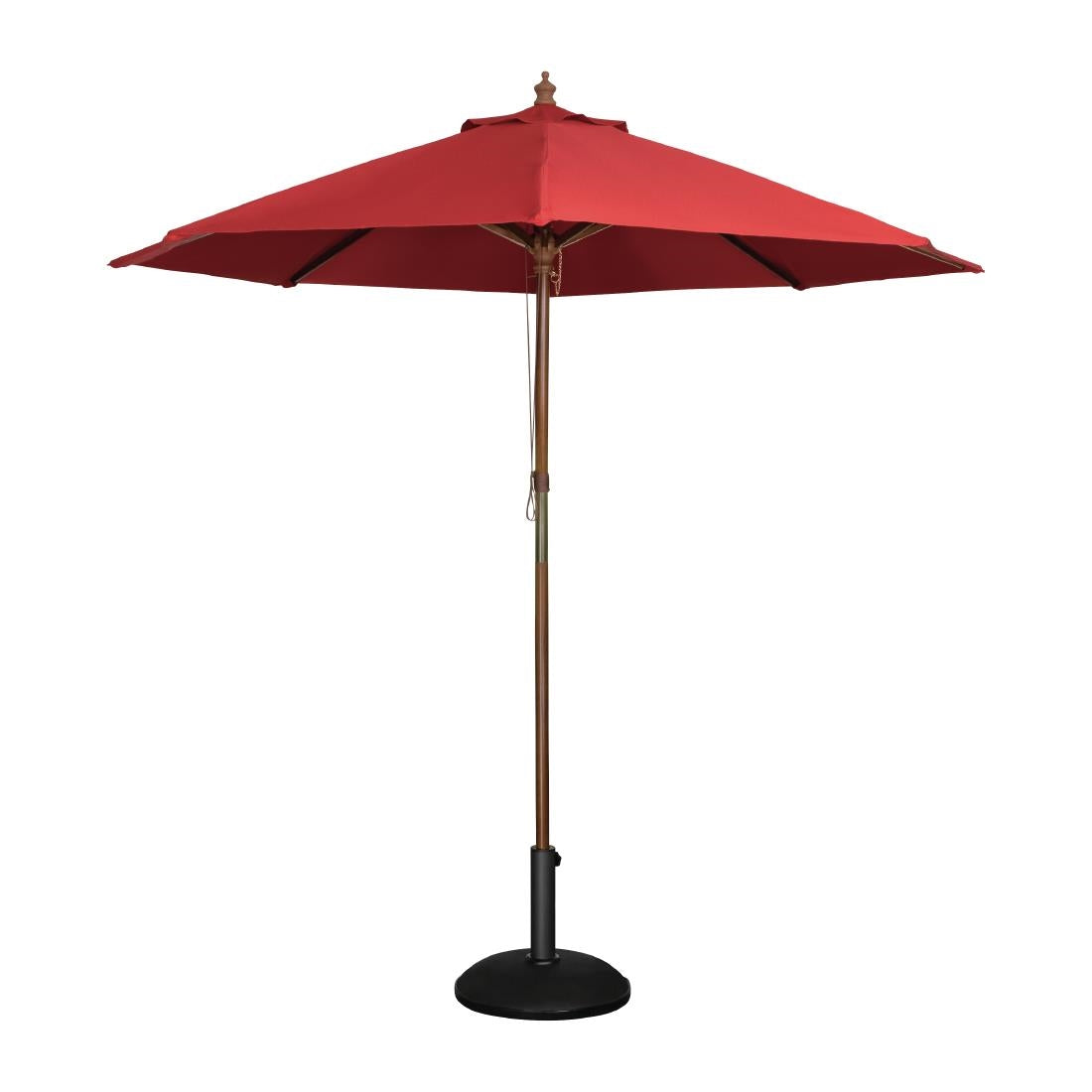 Parasol rond Bolero 2,5m rouge — GL304