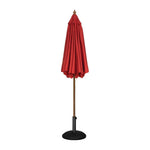Parasol rond Bolero 2,5m rouge — GL304