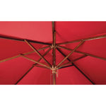 Parasol rond Bolero 2,5m rouge — GL304