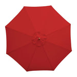 Parasol rond Bolero 2,5m rouge — GL304