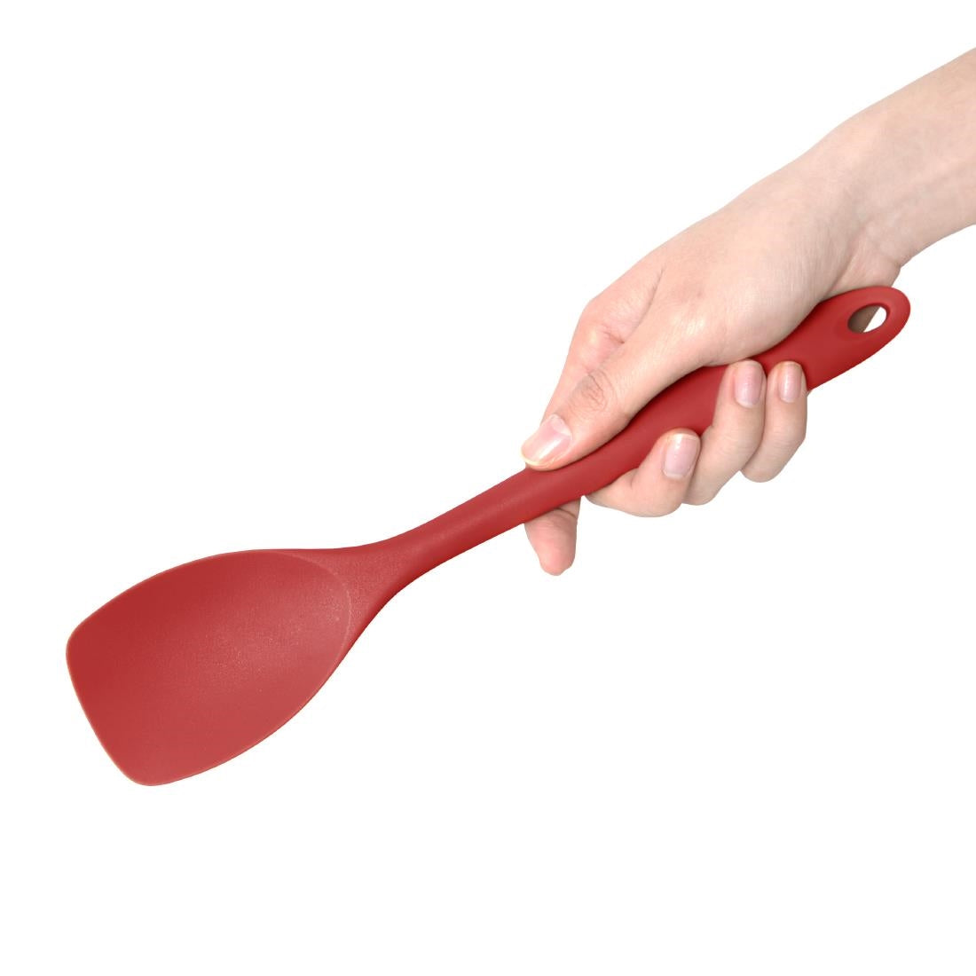 Spatule et cuillère rouge en silicone 280mm — GL352
