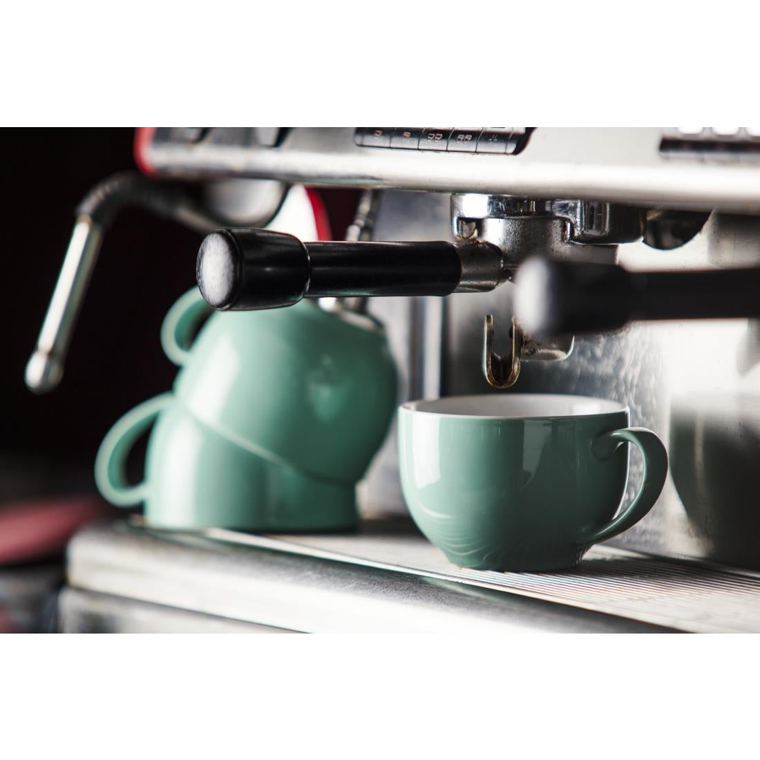 Tasses à café Olympia Café vertes 228ml (Lot de 12) — GL460