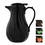 Pichet isotherme torsadé Olympia noir 2L — GL970
